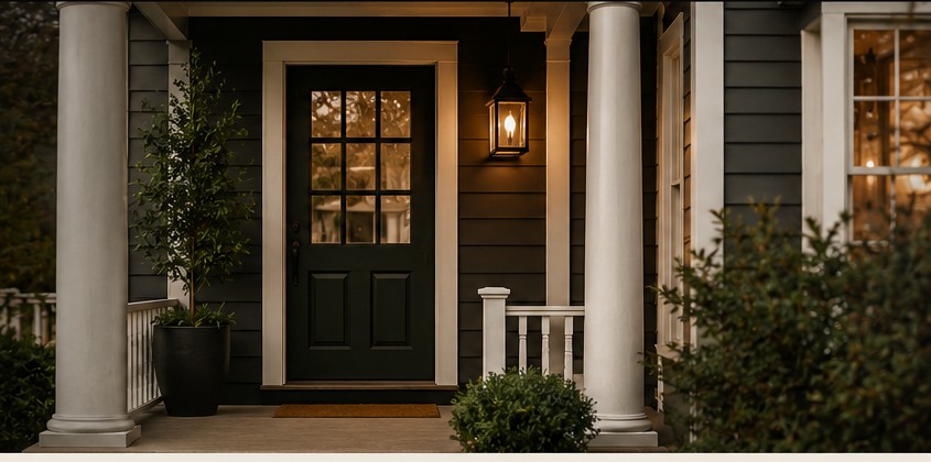 Rental property porch